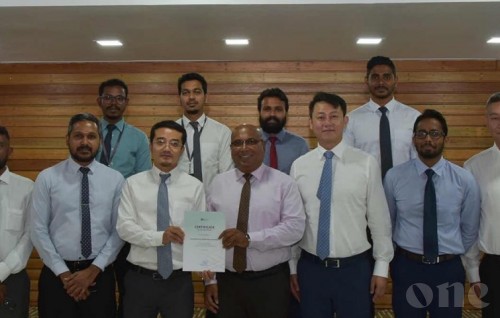 China donates toilet row to isolation facility in Farukolhufushi