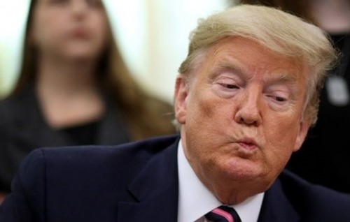 Trump ge Facebook account 2 aharah suspend koffi