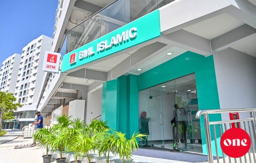 One photo: Hulhumale phase 2 gai BML ge ATM center eh hulhuvun
