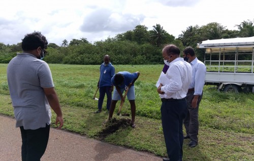 Hanimaadhoo airport tharahgee kurumuge survey fashaifi
