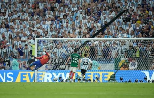 Photo: Qatar World Cup 2022: Argentina aai Mexico bahdhalu kuri match