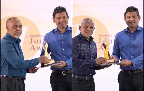 Noosverikamuge lifetime achievement award Moosa Latheef aai Fairy Zahir ah