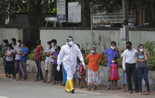 April ge kurin Lanka gai covid vaccine dheyn fashanee