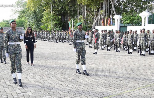 MNDF celebrate the graduation of the 64th Basic Training Course