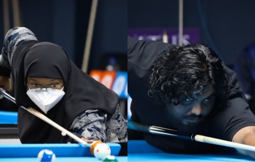 National billiard championship: Singles champion kan Saahil aai Aisthah Ali ah