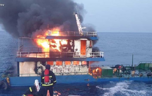 Adi ah dhiya boat in theyo leak eh nuvey: MNDF