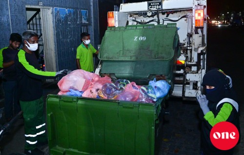 WAMCO in Thilafushi waste disposal site in hidhumaiy dhey gadi thakah badhalu genesfi