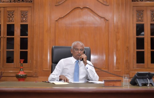 President discusses COVID-19 situation with WHO Director General