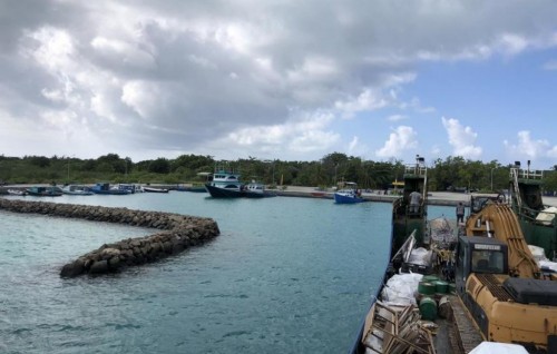 Materials moved to site to start Bilehfahi harbor project