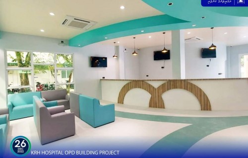 Kulhudhuffushi regional hospital ge OPD imaaraathuge 98 percent massaikai nimijje
