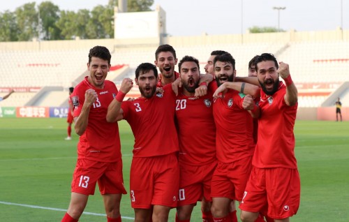 Rajje himeney group ge 1 vana Syria inn yageen koh, World Cup qualification final burah