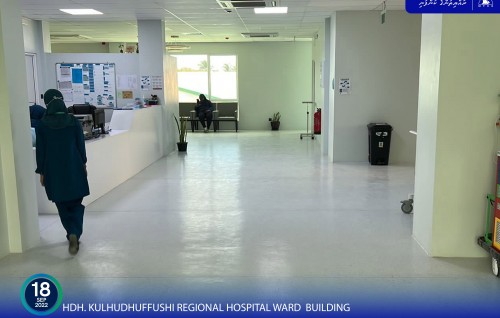 Kulhudhuffushi Regional Hospital ge  ICU ge masakkaiy ninmaalaifi