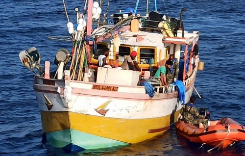 Raajje sarahaddhun hifehehttee Lanka ge mas boat thakeh: Police