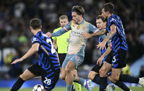 ManCity inn Champions League feshee Inter athun evvaruvegen