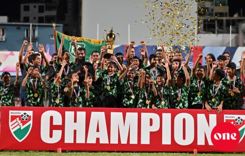 Inter School 13 aharun dhashuge champion kan Kalaafaanun hoadhaifi