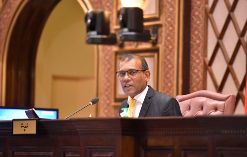 Raajje bangurootu vegendhaairu majilis riyaasathigai inumakee ladhuvethikameh: Majilis raees