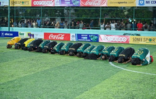 Bodu ithubaarakaa eku thashi dhifaaukoh thaareekhu liyelan Thimarafushi team furihamayah thayyaaru!