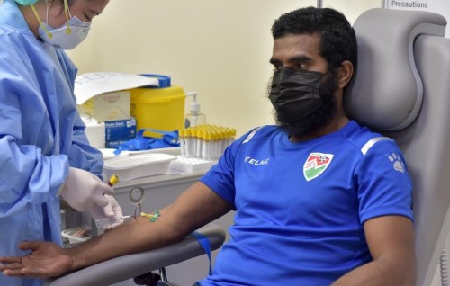 Dhagandey Covid in rangalhu vejje, maadhamaa team aa gulheyne