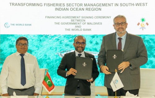 Government of Maldives and World Bank sign agreements to support fisheries sector and SMEs