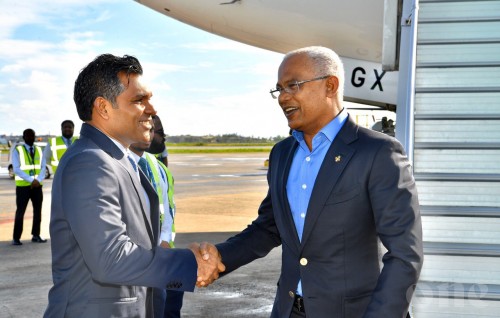 President returns to the Maldives after his first UNGA