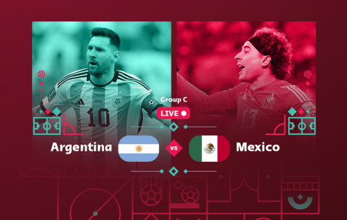 World Cup: Argentina - Mexico