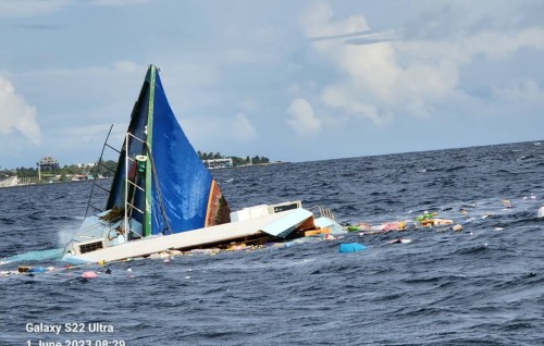 Male' in furaigen Raa. atoll ah dhiya mudhaa ufulaa boat eh adiah hingajje