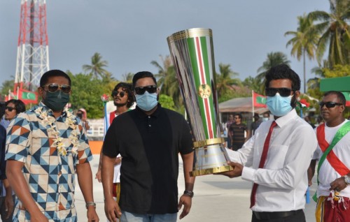 Presidents cup ge thahtaa eku minister Mahloof Alifuttah