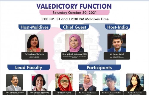 Training of trainers completed on strengthening a gender sensitive media environment in the Maldives