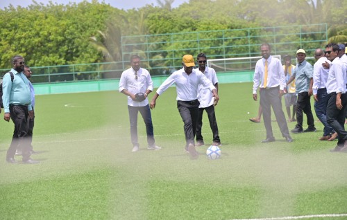 Thuraakunu football dhandu Raees hulhuvvai dhevvaifi