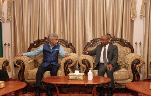 India ge foreign Minister Raajje vadaigenfi