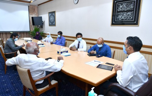 Blood Services  ah kurimathivaa dhathithakah halleh hoadhaidheynan: Naibu Raees