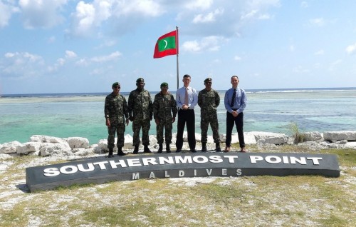 British Ambassador to Maldives meets MNDF