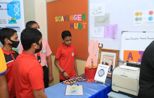 Student outreach program conducted to mark DNA Day