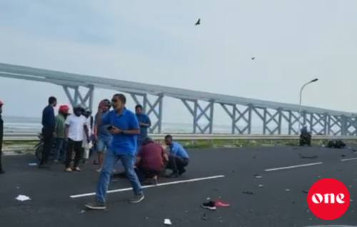 Accident ehgai meehaku maruvun: Cycle dhuvvee hatharu furolhulee ulhan'dhu thakah haassa lane inn!