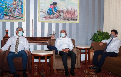 OIC ge haarijee vazeerun ge bahdhalu vumah Minister Shahid Niger ah
