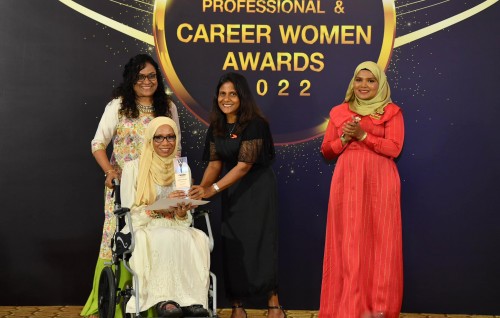 WIM ge Professional and Career Women Awards ah kurimathilaan hulhuvaalaifi