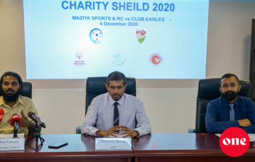 Charity shield match ge partner innah ARC, Mv Blood Donors adhi Special Olympics committee