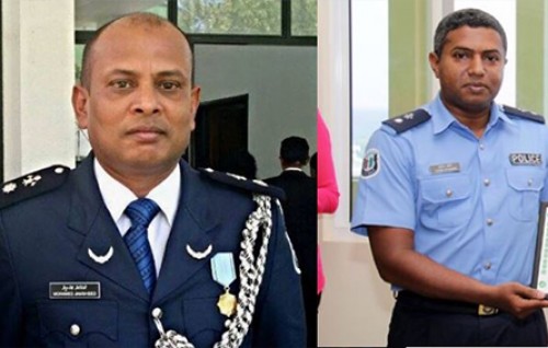ACP Jamsheed aai Ahmed Mohamed magaamun vakikoh ithuru 4 officer akah notice dheefi