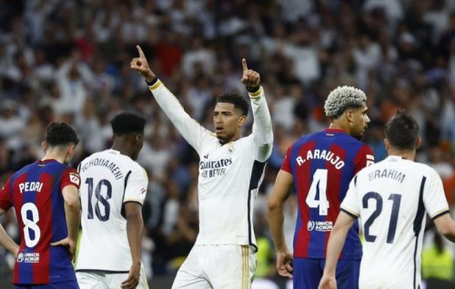 El Clasico gai Barca kairin Real molhukohdhinee Bellingham