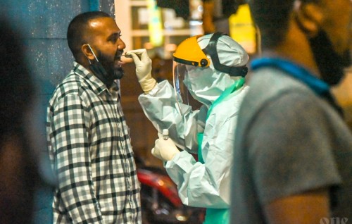 118 people tested positive today, 95 cases from Male' Area