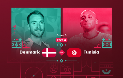 World Cup: Denmark - Tunisia
