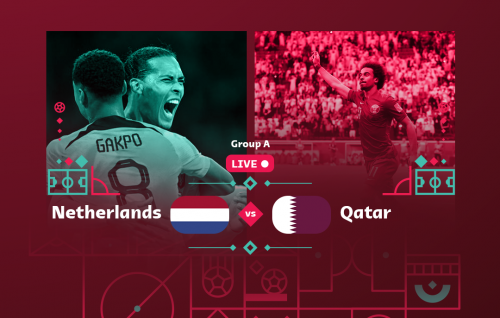 World Cup: Netherlands - Qatar