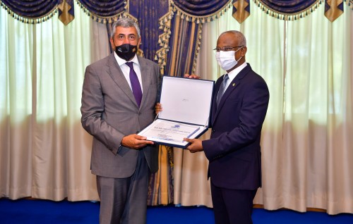 Secretary-General of the World Tourism Organization pays courtesy call on the President
