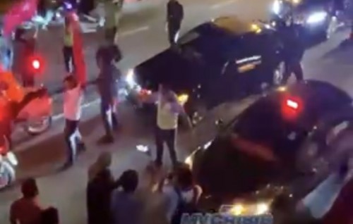 PPM muzaaharaa ge baiverin Raees ge motorcade ah huras alhaifi