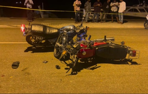 Villingili gai hingi accident ehgai aniyaavi 2 meehaku ithuru faruvaa ah Male' gennany