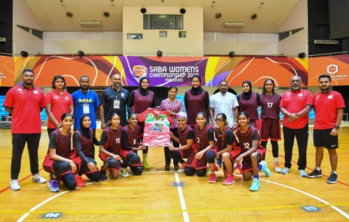 SABA gai vaadhakuraa gaumee anhen team ah firstl lady Fazna hiyyvaru dhevvaifi