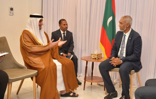 Vaudhuthah fuhdhumah UAE ge viyafaaveriverin aai investor in ge ehee ah Muizzu edhivadaigenfi