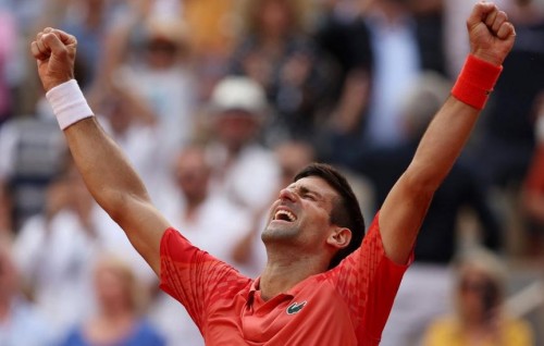French Open thattaaeku 23 Grand Slam hamakoh, Djokovic Nadal ge kuriyah