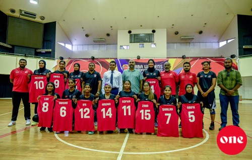 SABA championship: Naibu Raees, Gaumee Basket team ah jersey havaalu kohdhevvai hiyyvaru dhevvaifi