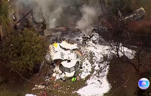 Plane crash in Brazil's São Paulo state kills all 61 on board